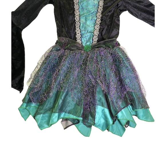 Spirit Halloween Enchanted Witch Costume Girls Medium Size 8-10 - Picture 4 of 7